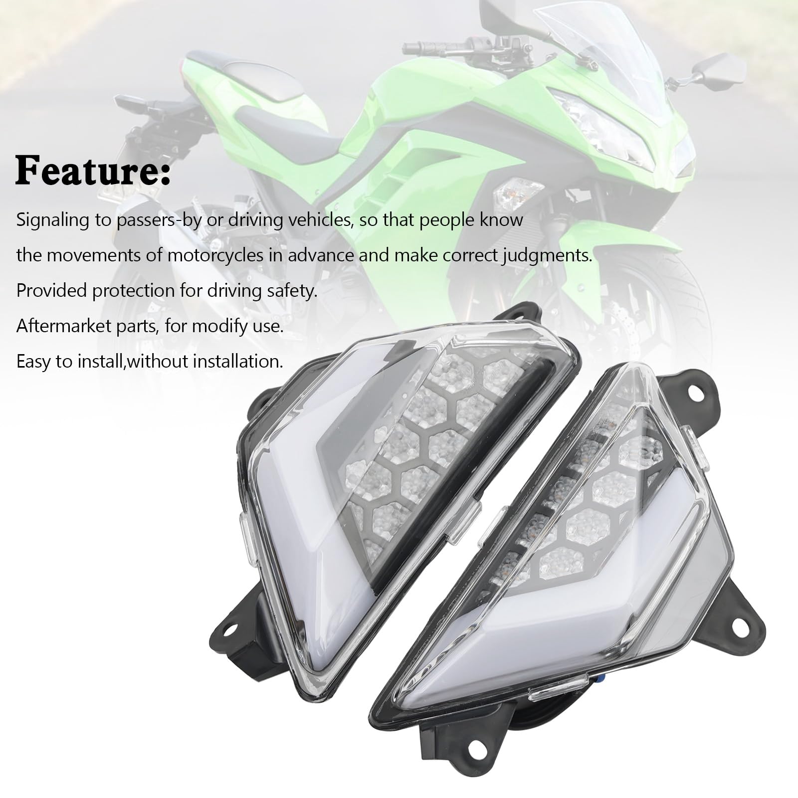 Amazon.com: Topteng LED Front Turn Signal Light Turn Signals for
